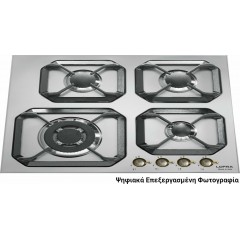 Lofra HR S 6 G0/GA00 /FB Εστία Υγραερίου Αυτόνομη Inox 59.8x50.8εκ. Lofra HR S 6 G0/GA00 /FB Εστία Υγραερίου Αυτόνομη Inox 59.8x50.8εκ.